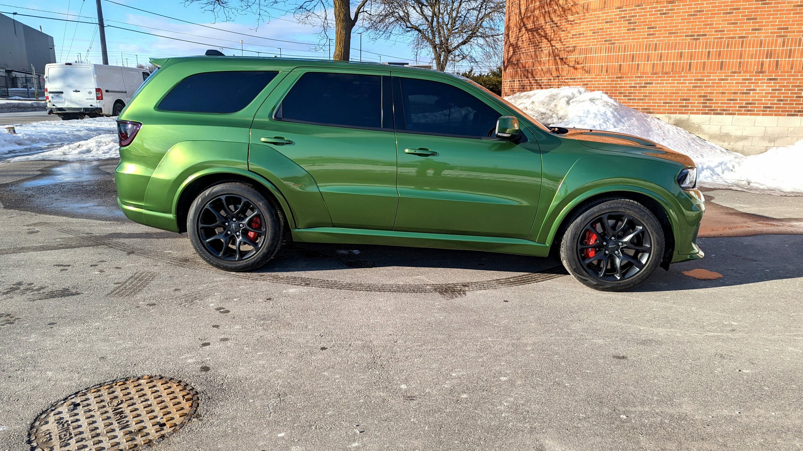 Dodge Durango Hellcat Inozetek Mamba Green Concept Wraps