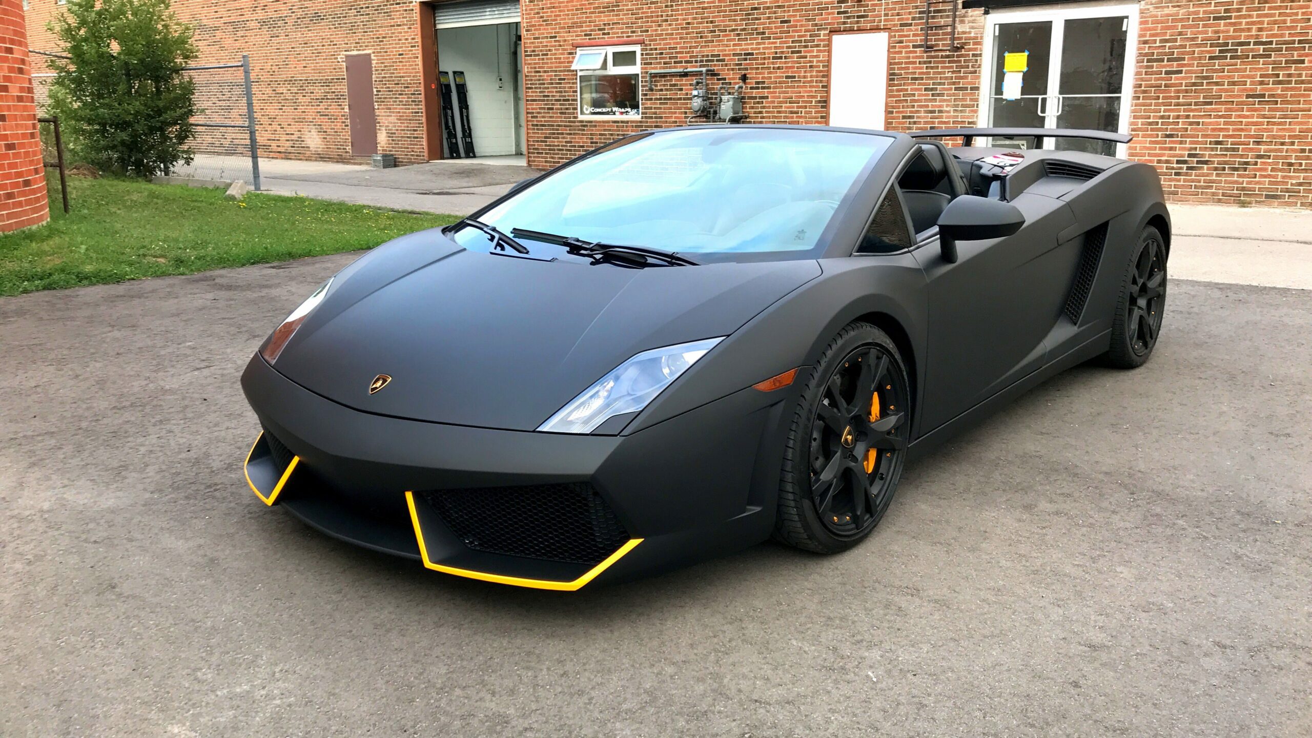 Lamborghini Galardo Matte Black