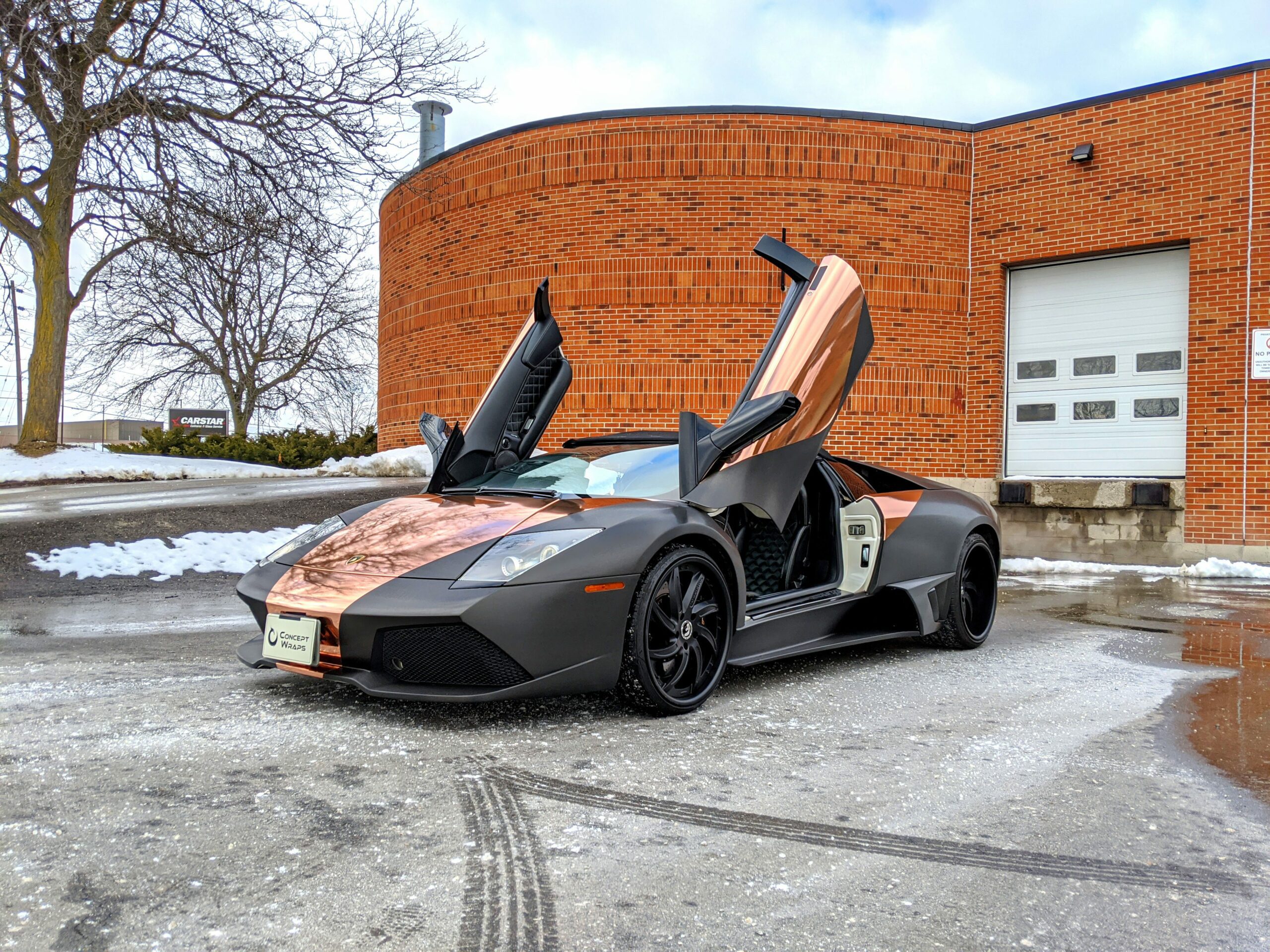 Lamborghini Murcielago Brushed Black