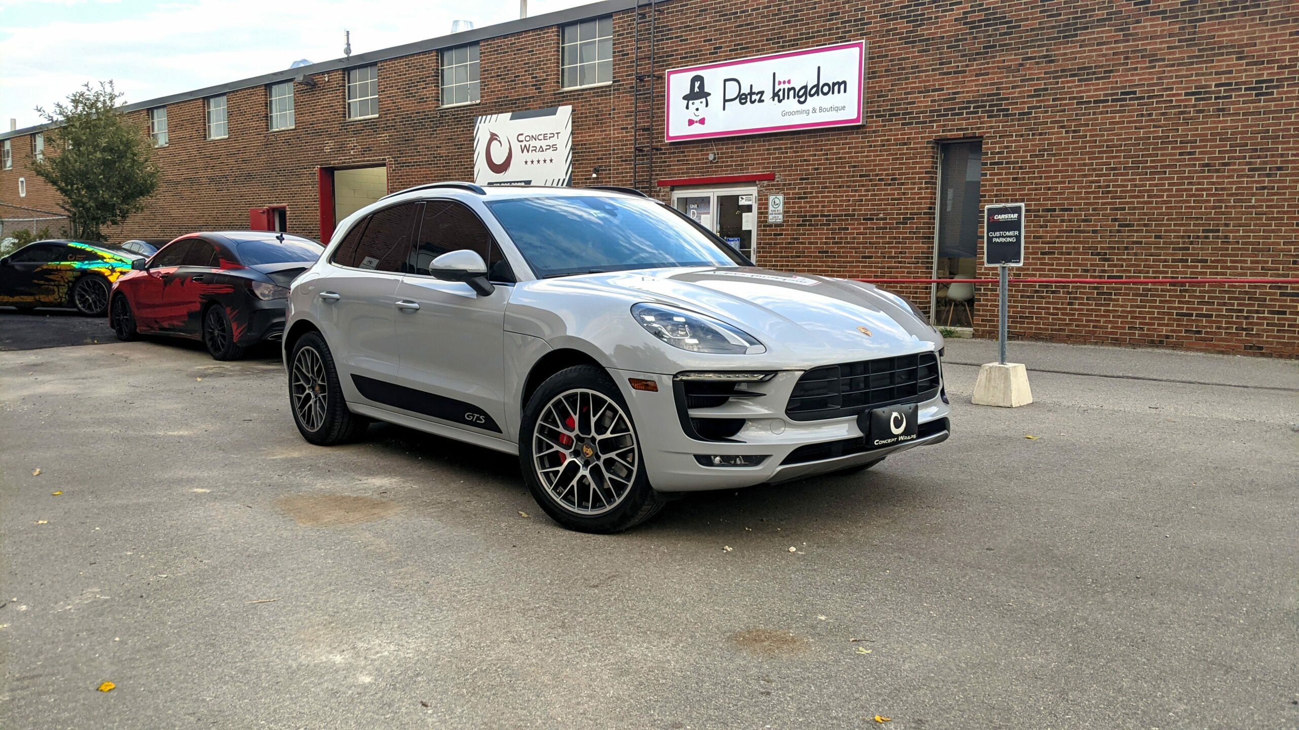 Porsche Macan Inozetek Chalk Grey - Concept Wraps