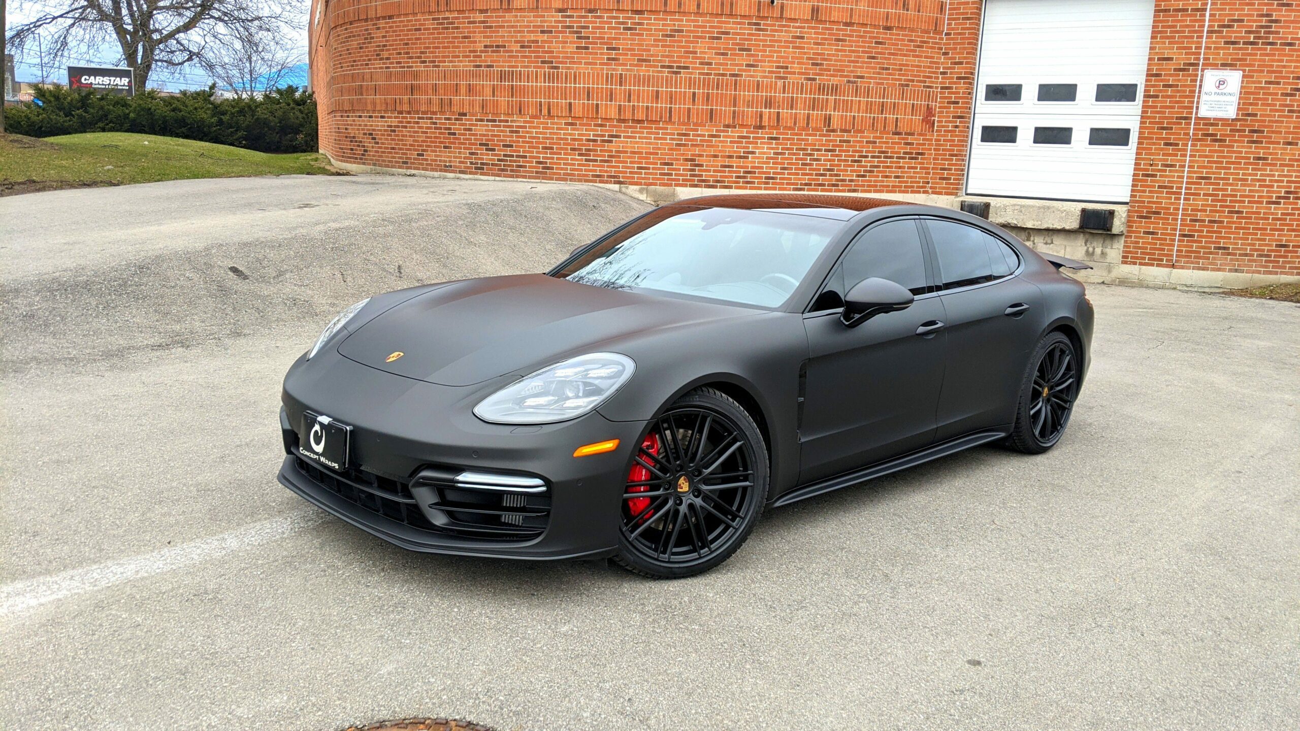 Porsche 911 - Black Matt wrap