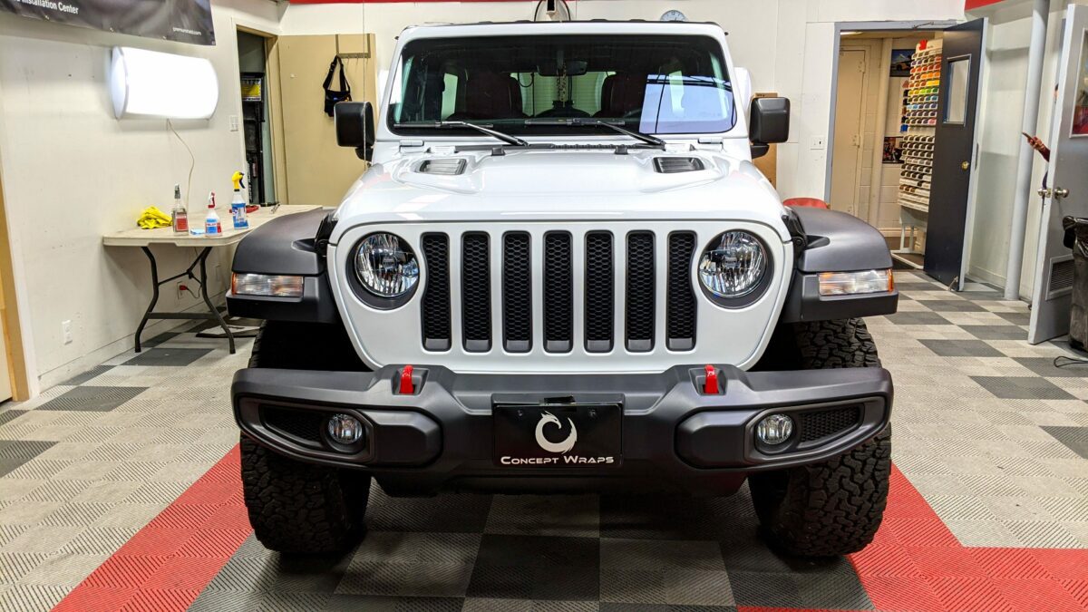 Pre Cut Ppf Jeep Wrangler 4 Door Rubicon 392 2019