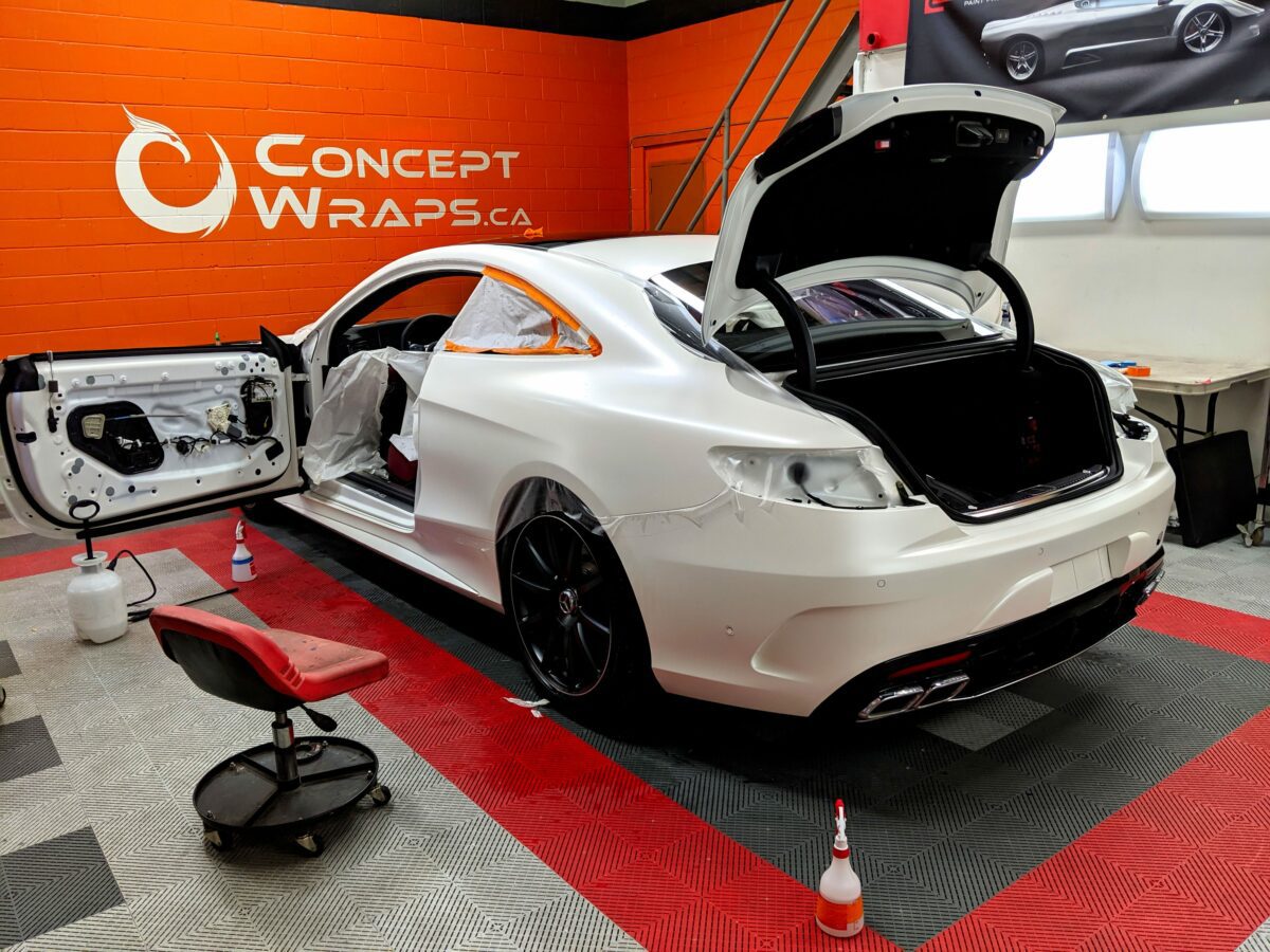 Mercedes-Benz S63S PPF - Concept Wraps