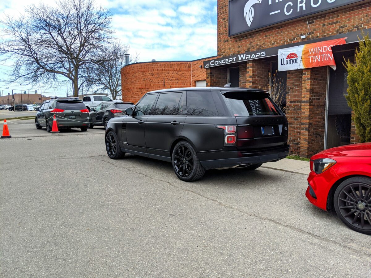 Range Rover SVR Phantom Bk - Concept Wraps