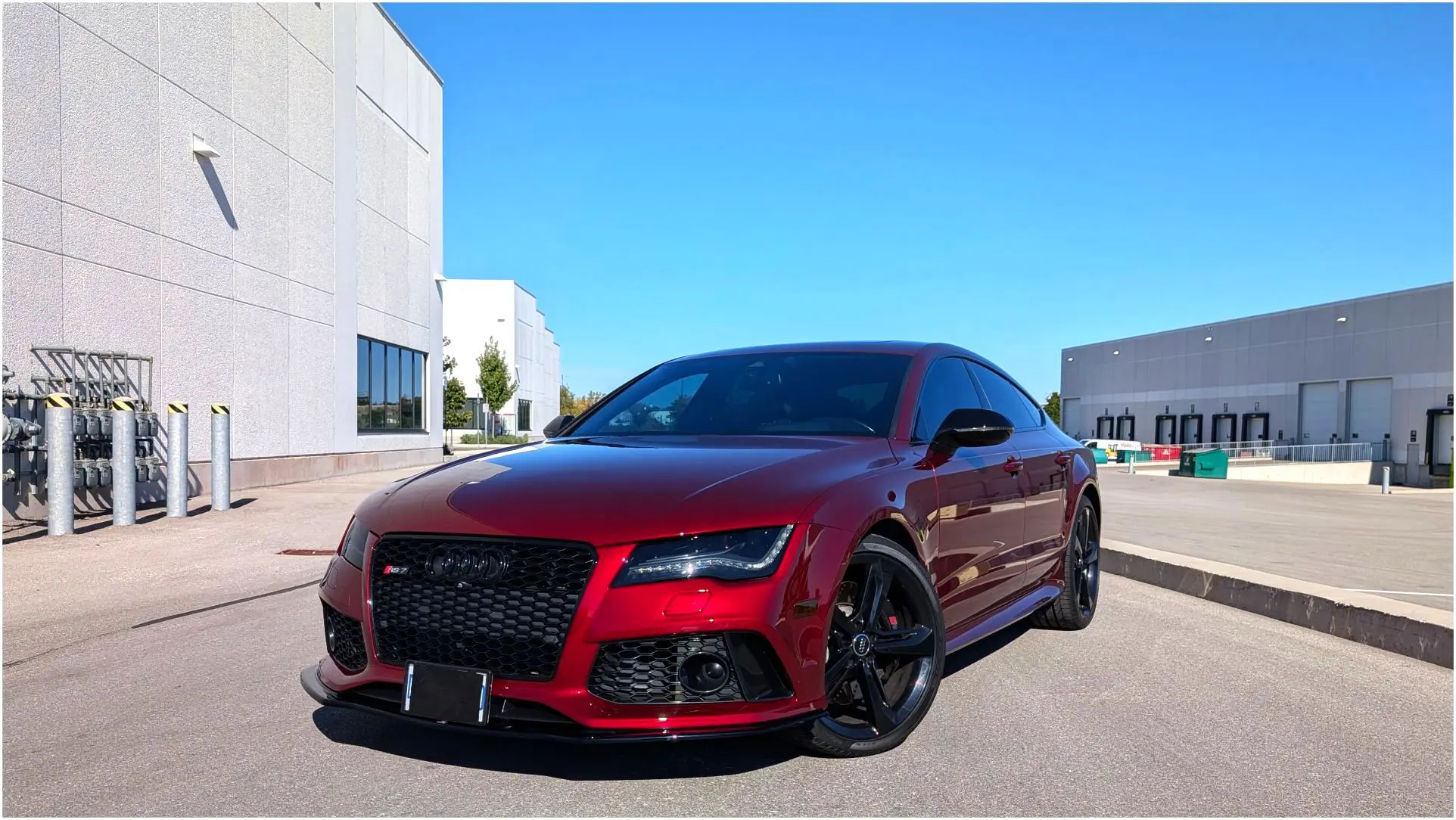 Audi S7 Deep Blood Red